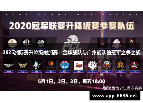 2025洲际赛升降级附加赛：金华战队与广州战队的冠军之争之战